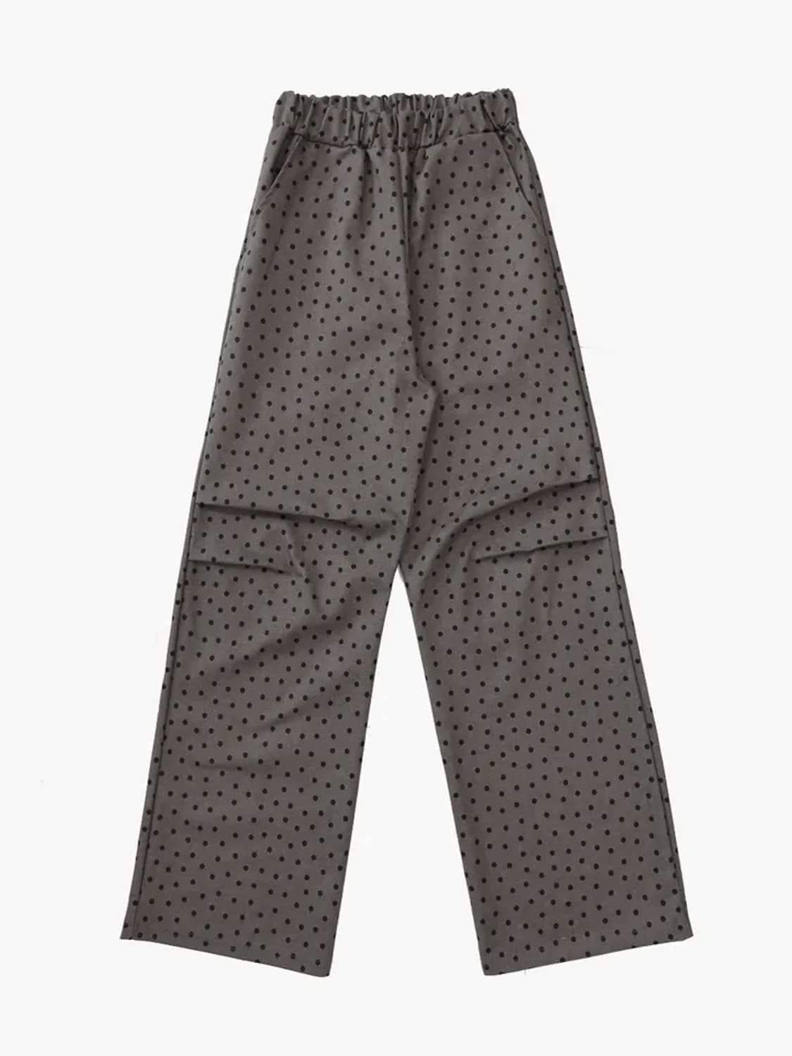 빈티지 도트 핀턱 밴딩 팬츠 위시코어 하구미 엑시즈팜 땡땡이 페어리 상품이미지1