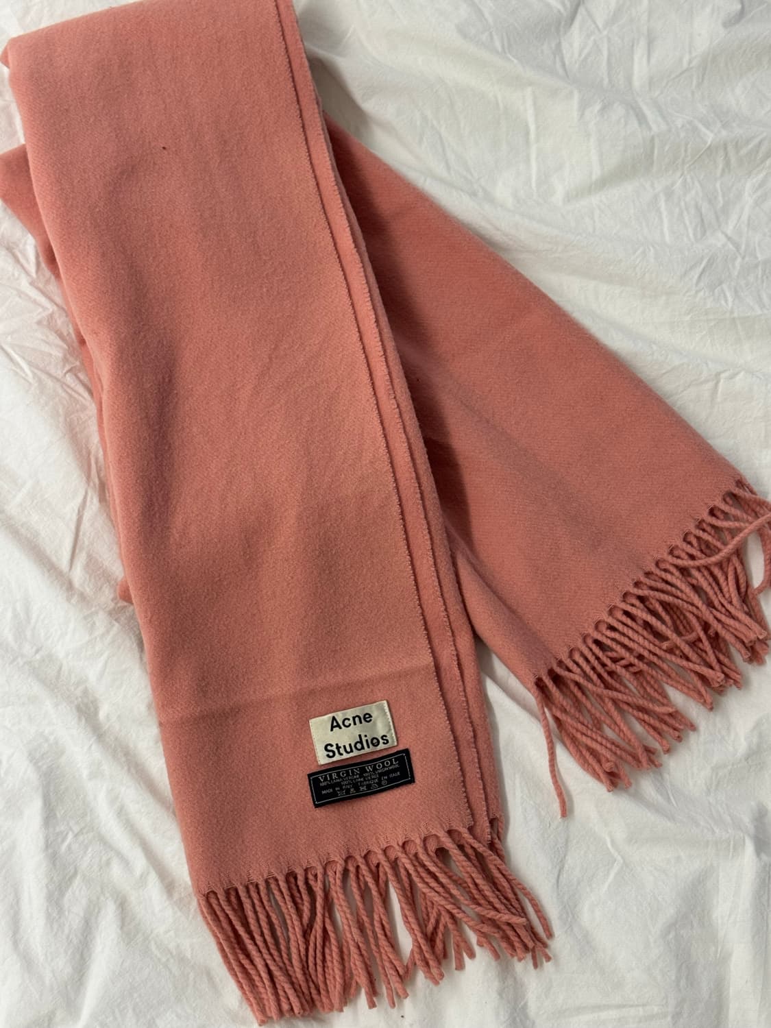 아크네 스튜디오 머플러 로즈멜란지 상품이미지4