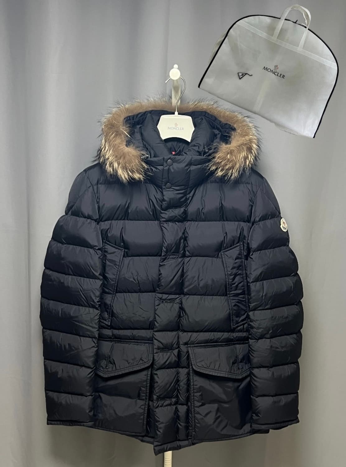 [정품] 백화점판 / 몽클레어 클루니 블랙 3 상품이미지1