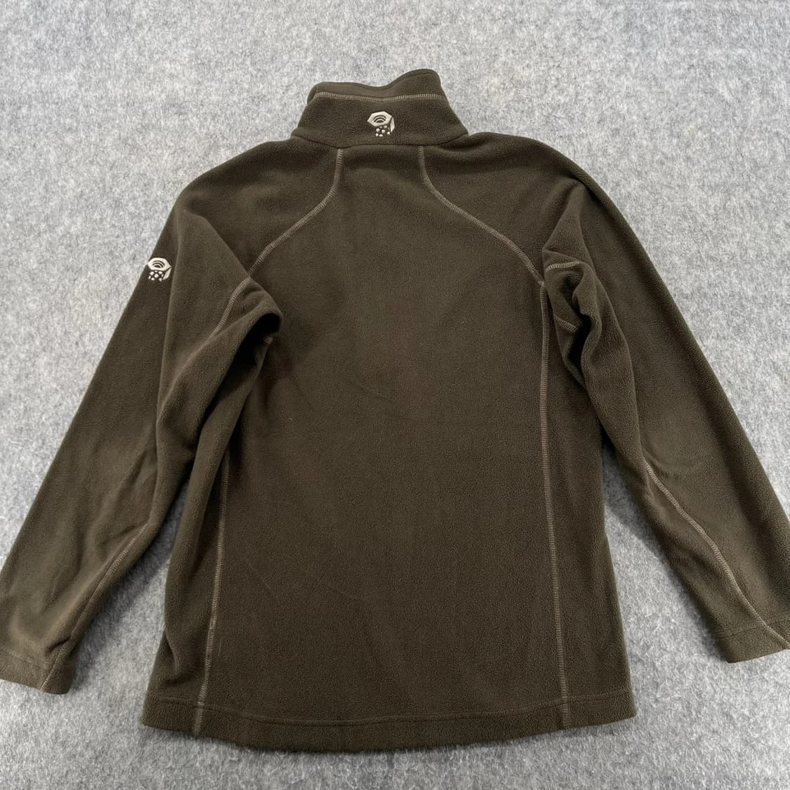 마운틴하드웨어 폴라텍 플리스 쿼터 집업 풀오버 브라운 상품이미지9