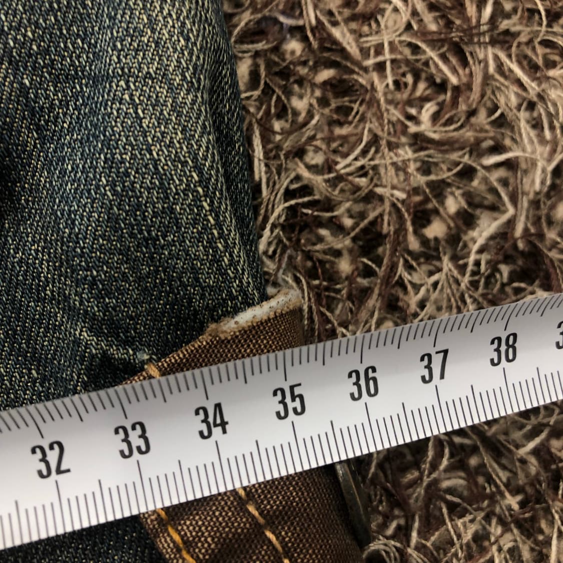 34 버커루 빅포켓 카고 워싱 데님 팬츠 상품이미지9