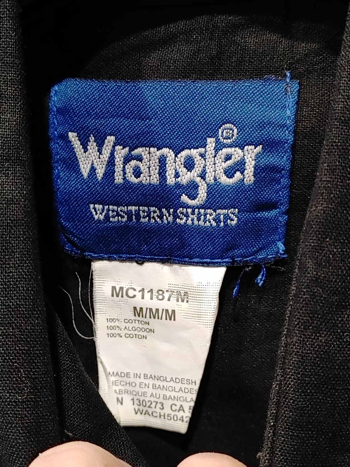 무배) 랭글러 웨스턴 나바호 프린팅 셔츠 - M 상품이미지2