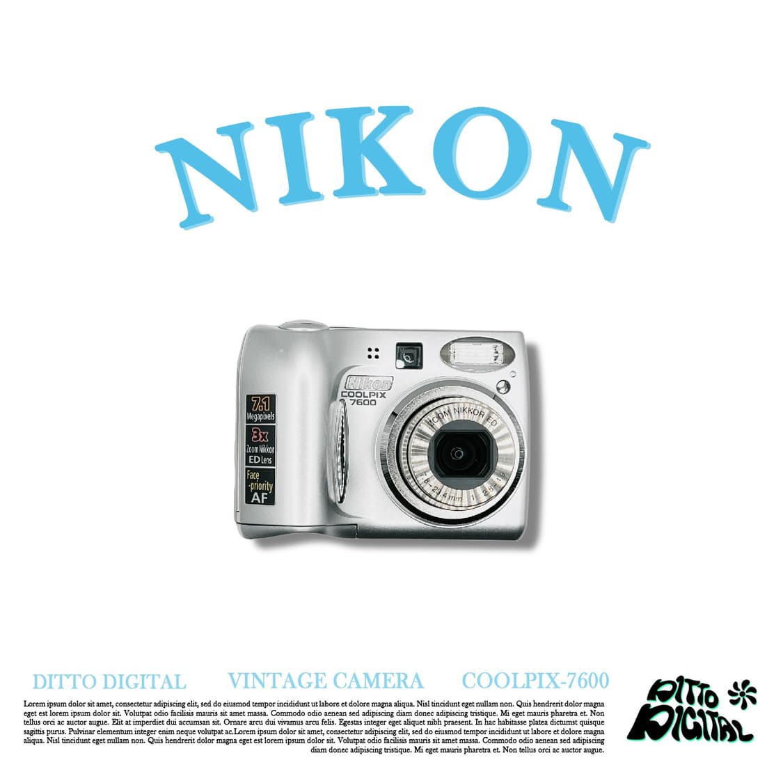 Nikon Coolpix 7600 디카 상품이미지1