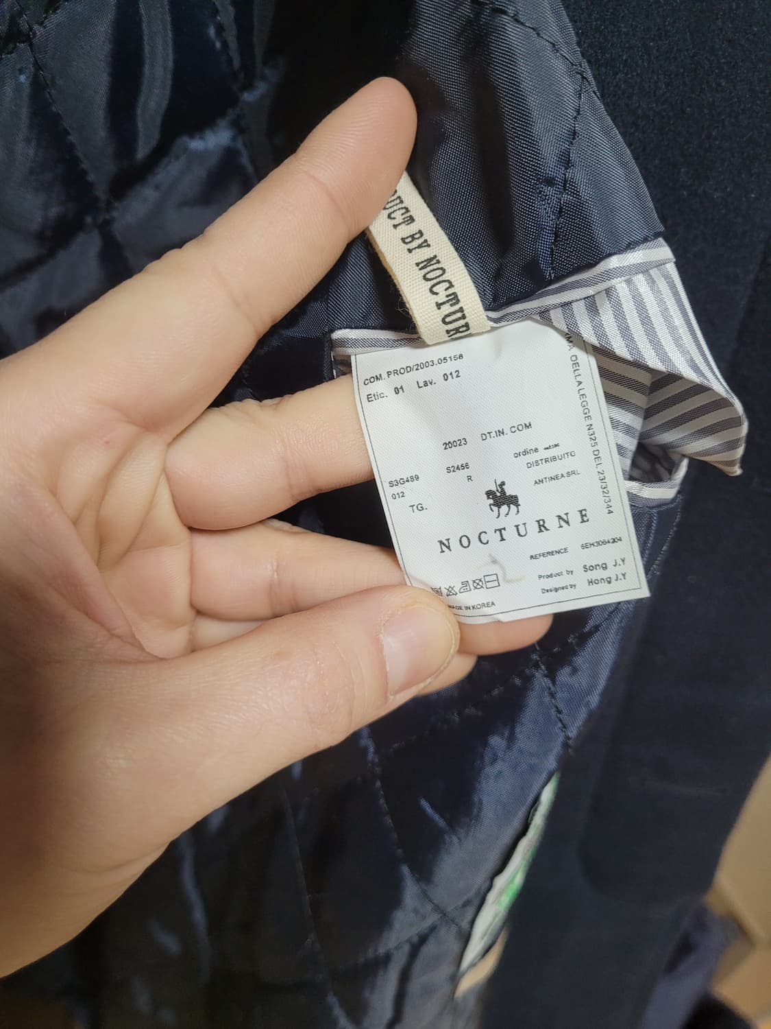 녹턴 남자 코트 상품이미지10