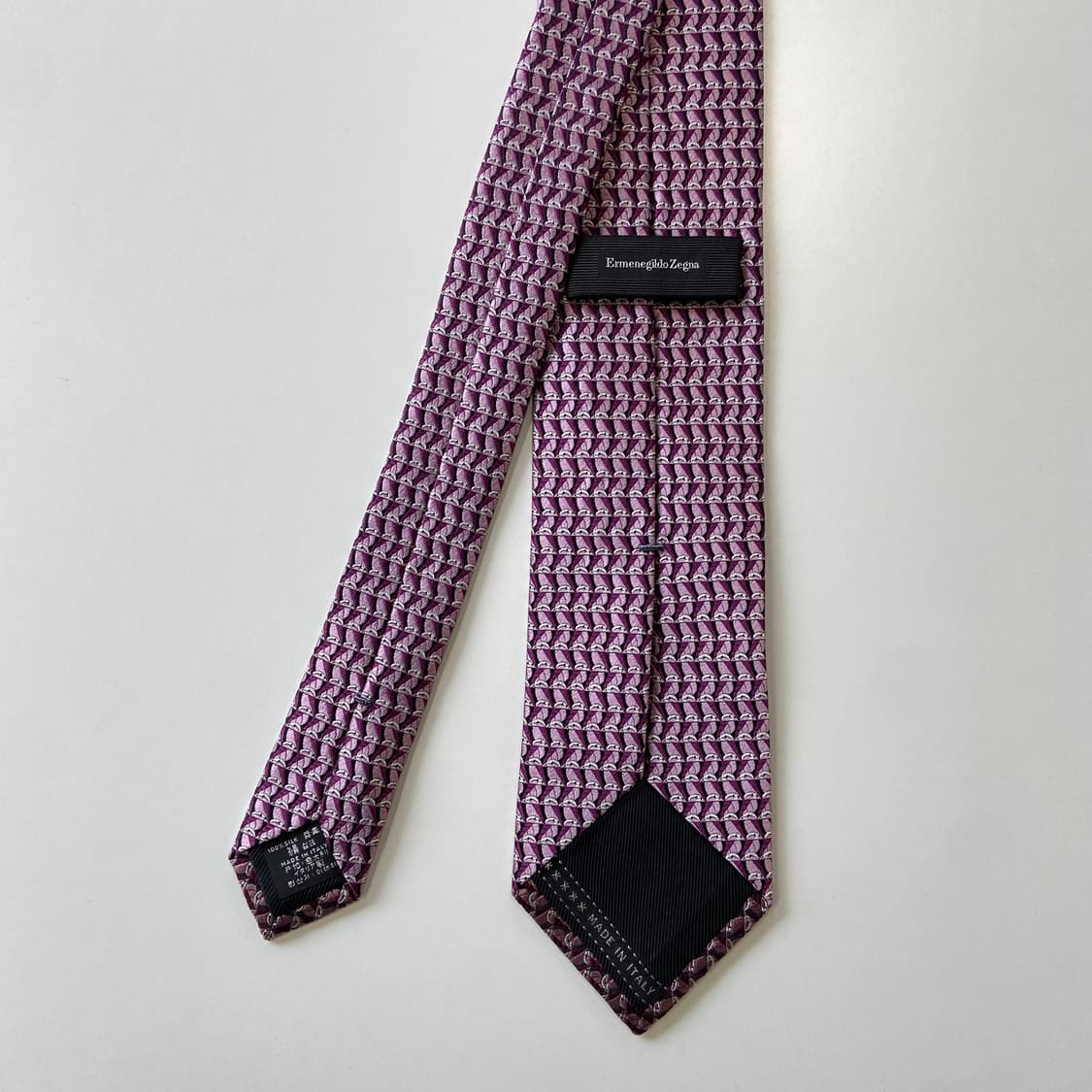 신형 에르메네질도제냐 정품 명품 넥타이8cm 상품이미지3