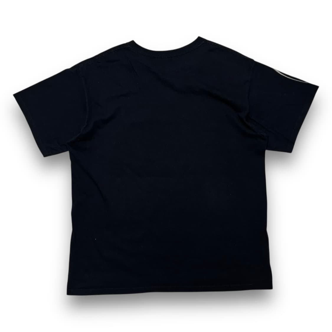 펑크 두개골 데빌 & 엔젤 스컬 타투 다크 반팔 티셔츠 상품이미지3