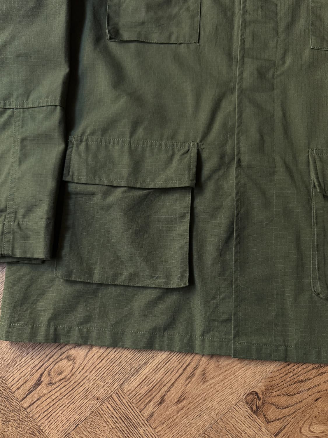 [L]오리지널 U.S ARMY 올리브그린 립스탑 BDU 필드 자켓 상품이미지3