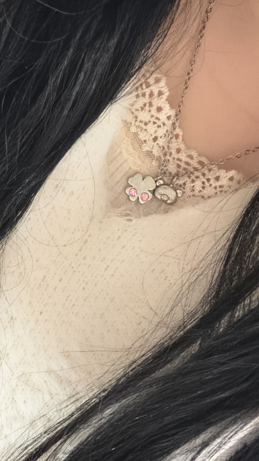 유일매물)리락쿠마목걸이산엑스정품 갸루히메산리오 상품이미지1