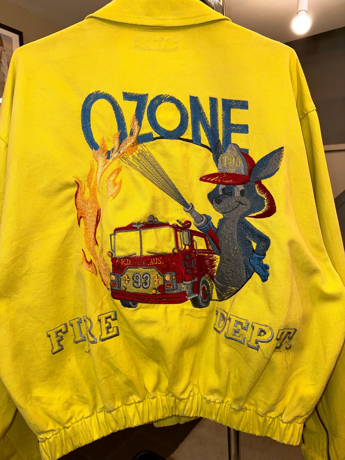 90‘s Iceberg Ozone Fire Dep jacket 상품이미지9