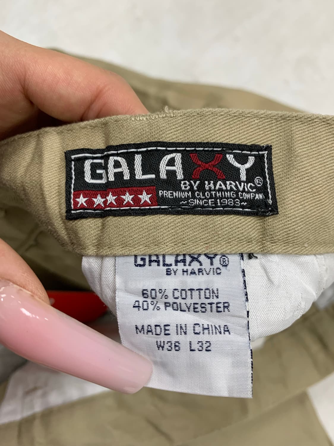 Galxy 베이지 카고 팬츠 #599 상품이미지5