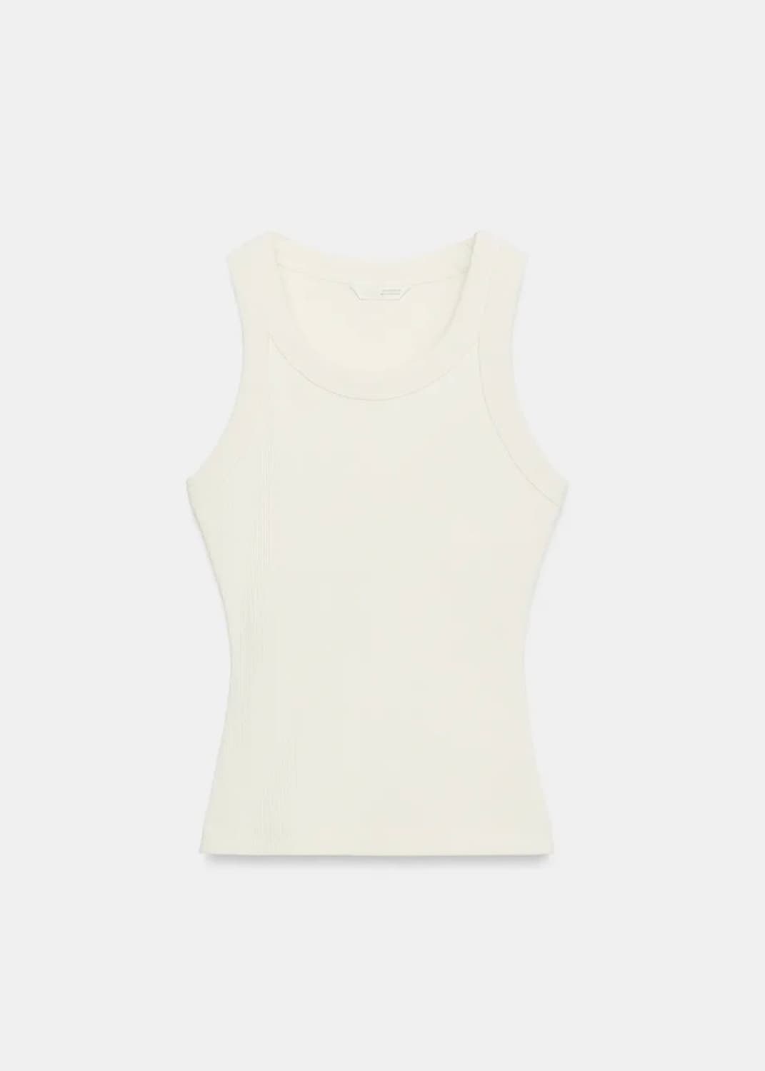 자라 러스틱 리브드 탑 M 상품이미지2