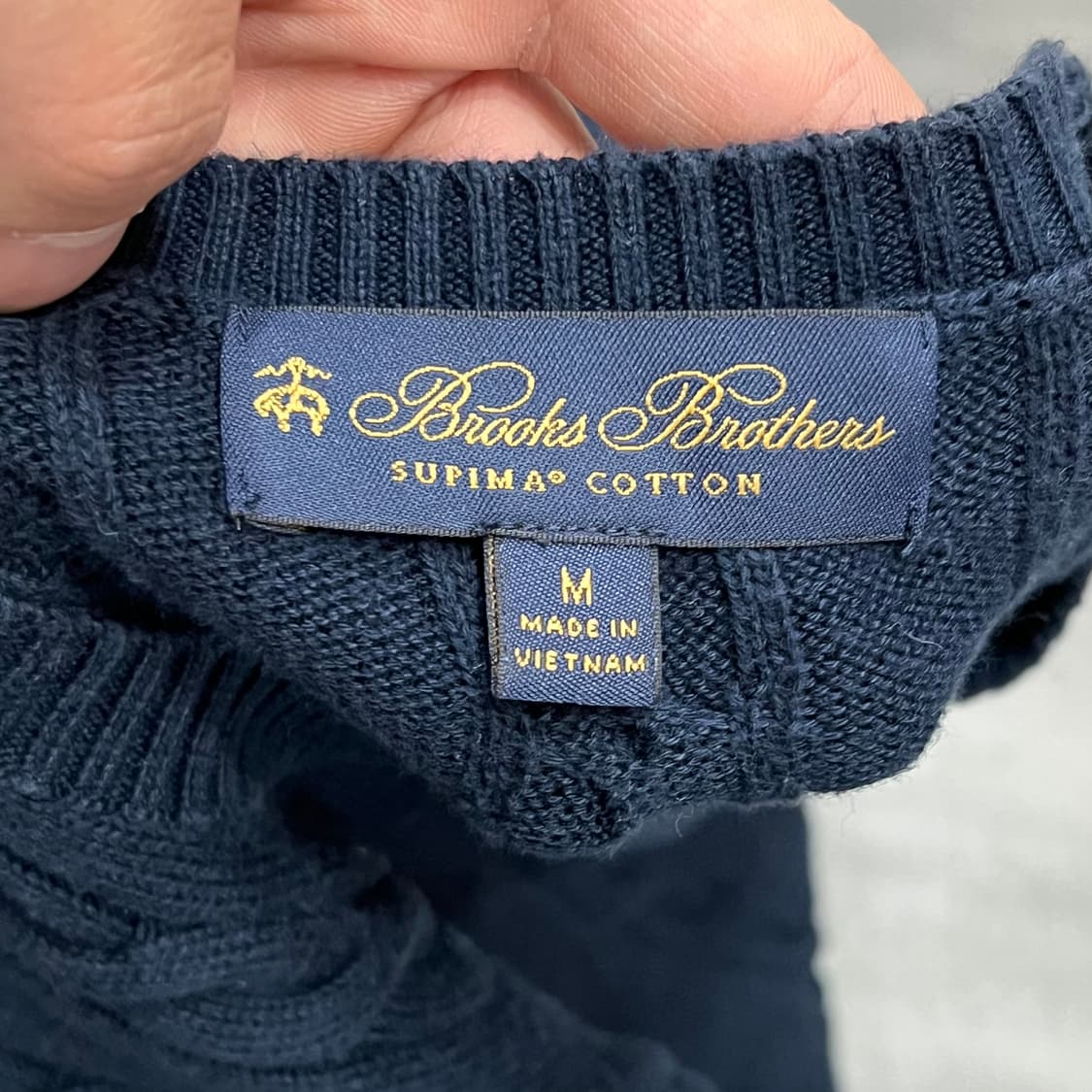  브룩스브라더스 꽈배기 니트 y15909 상품이미지5