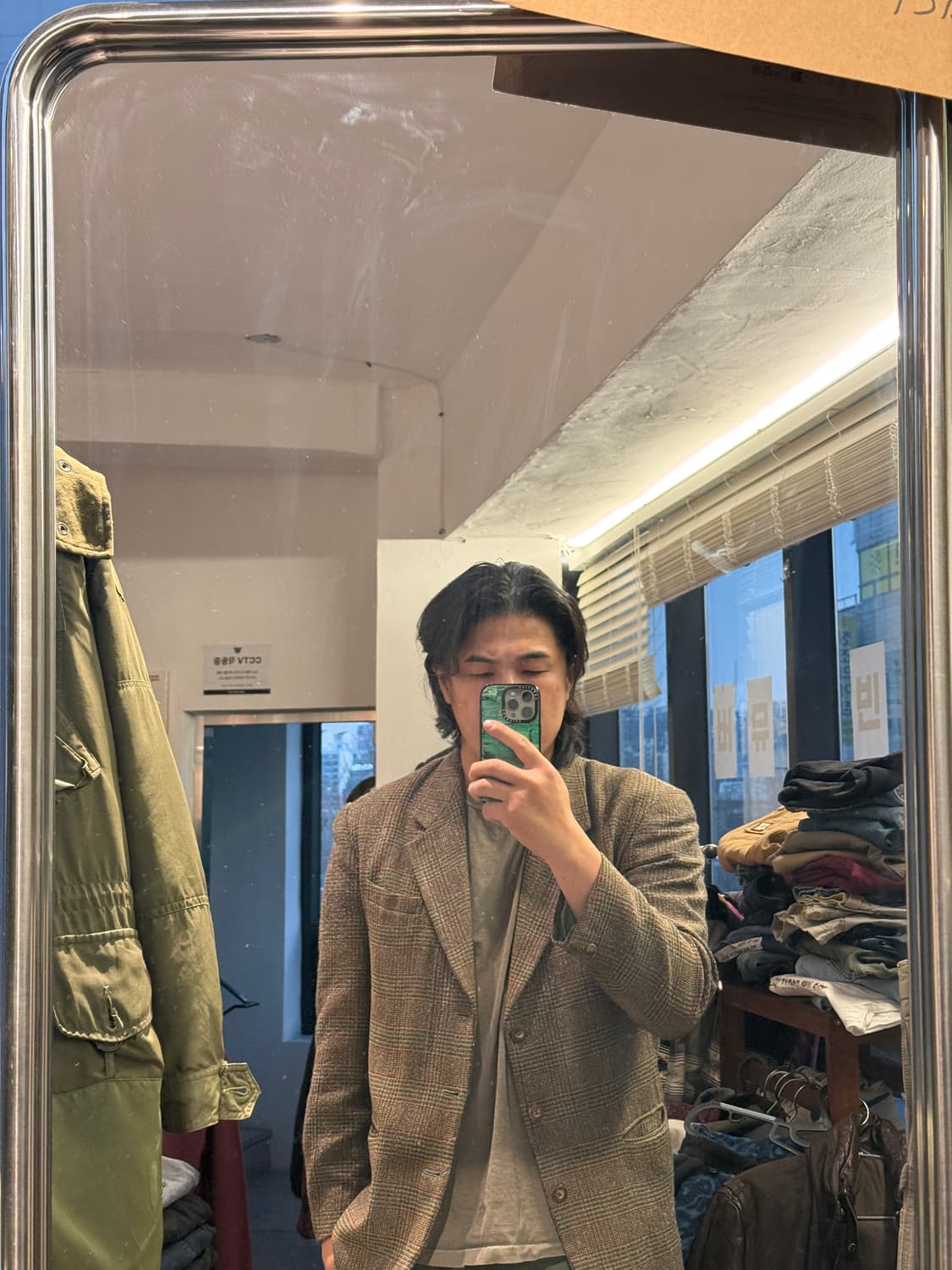 90s Valentino 울 3버튼 블레이저 XL 상품이미지6