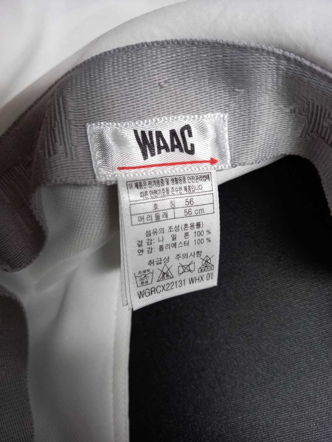 왁 WAAC 골프 썬바이져 썬캡 상품이미지8