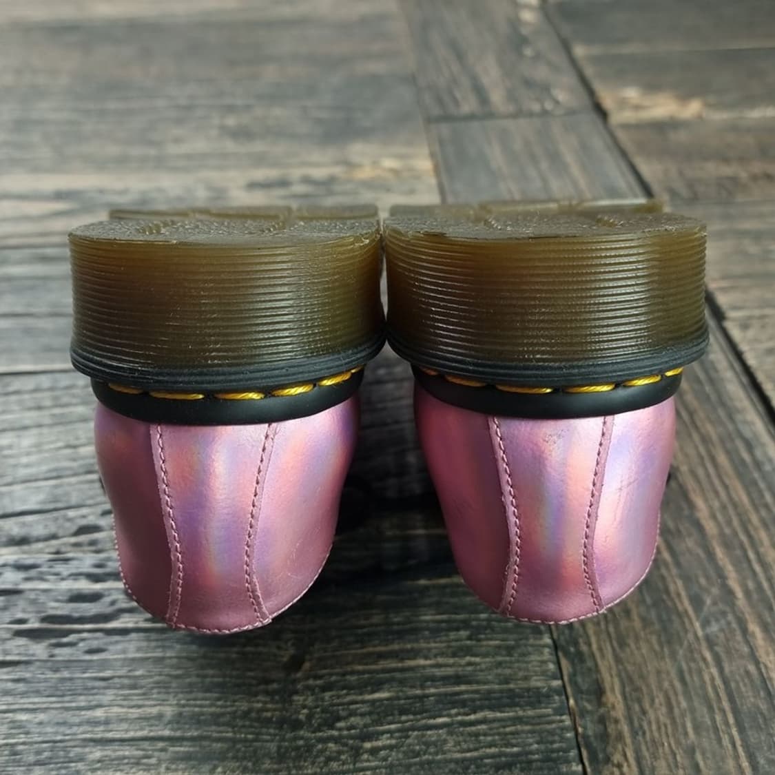 [닥터마틴] 1461 3홀 더비슈즈 아이스 메탈릭 멜로우핑크 M19381 상품이미지6