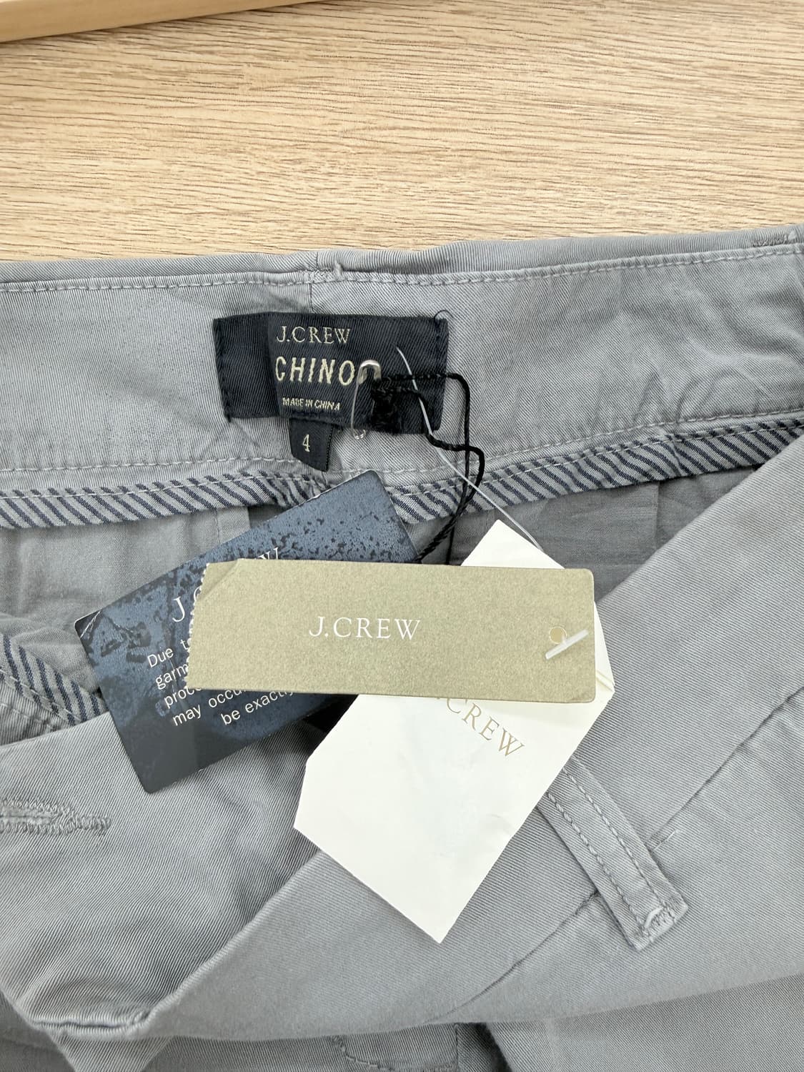 빈티지 J Crew 그레이 치노 숏 팬츠 (새상품) 상품이미지4