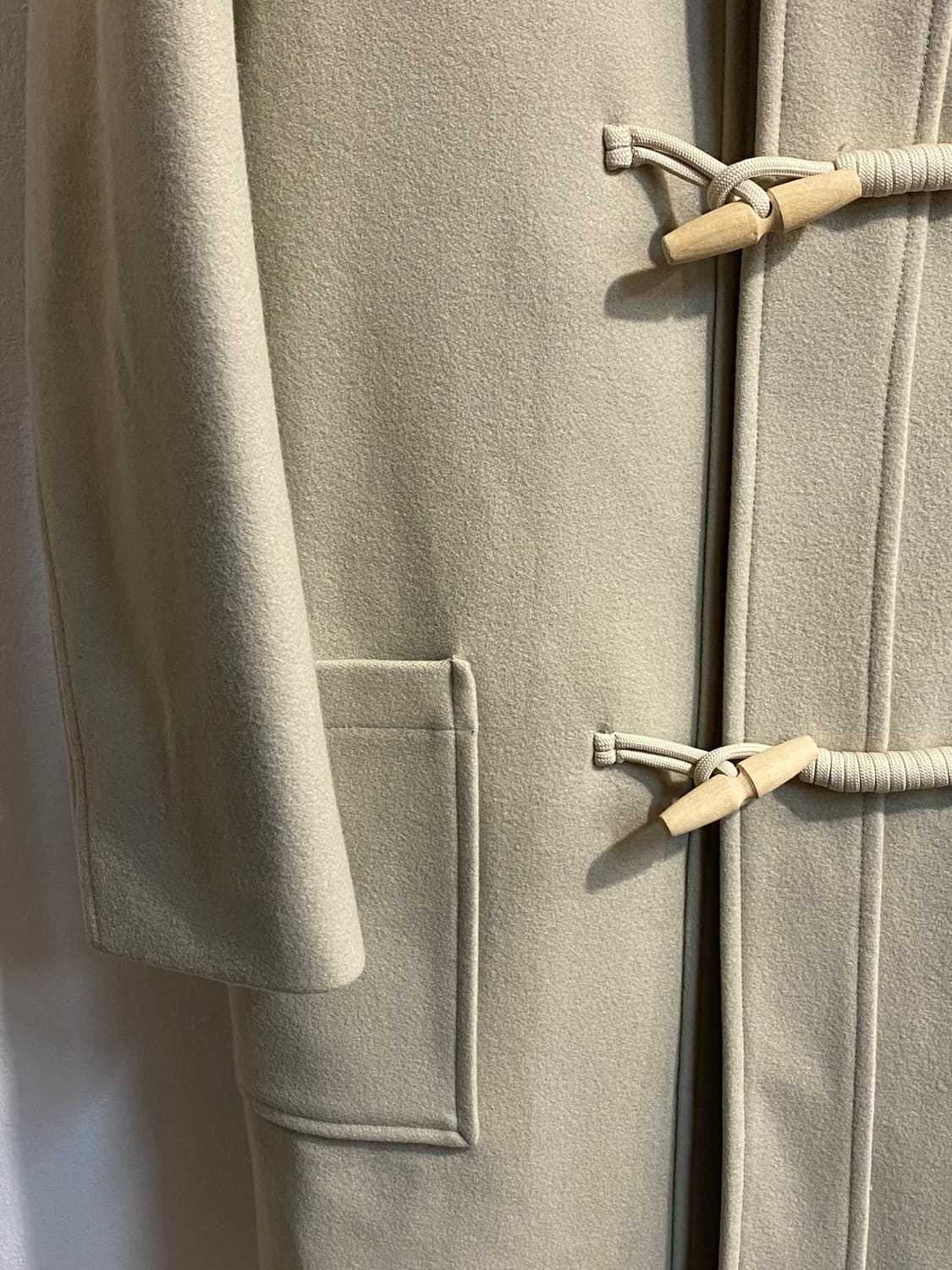 쿠어 울 캐시미어 더플 코트 상품이미지4