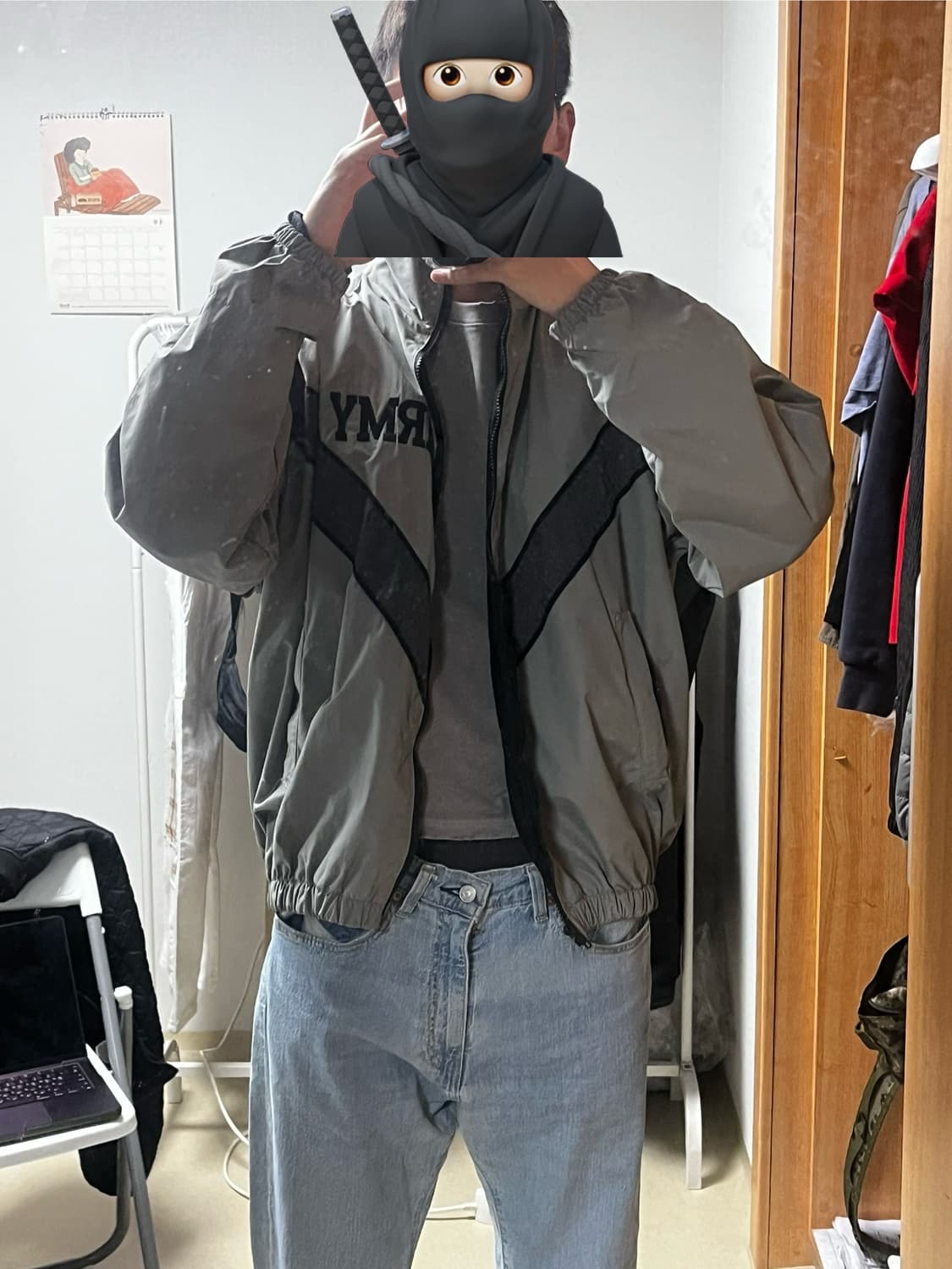 ARMY 바람막이 상품이미지2