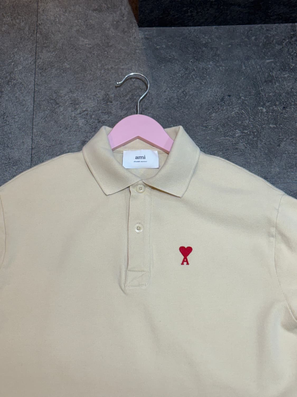 아미 반팔 PK 카라티 티셔츠 S 상품이미지4