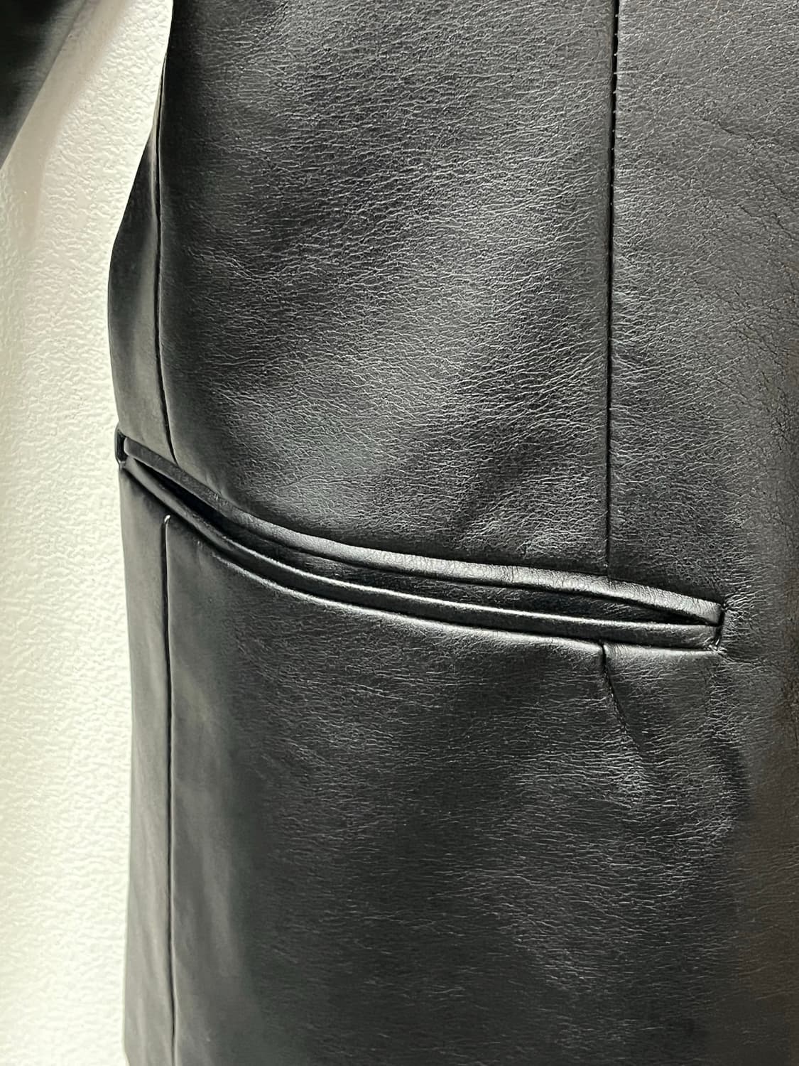 [이치미] Punk leather jacket_black 상품이미지5