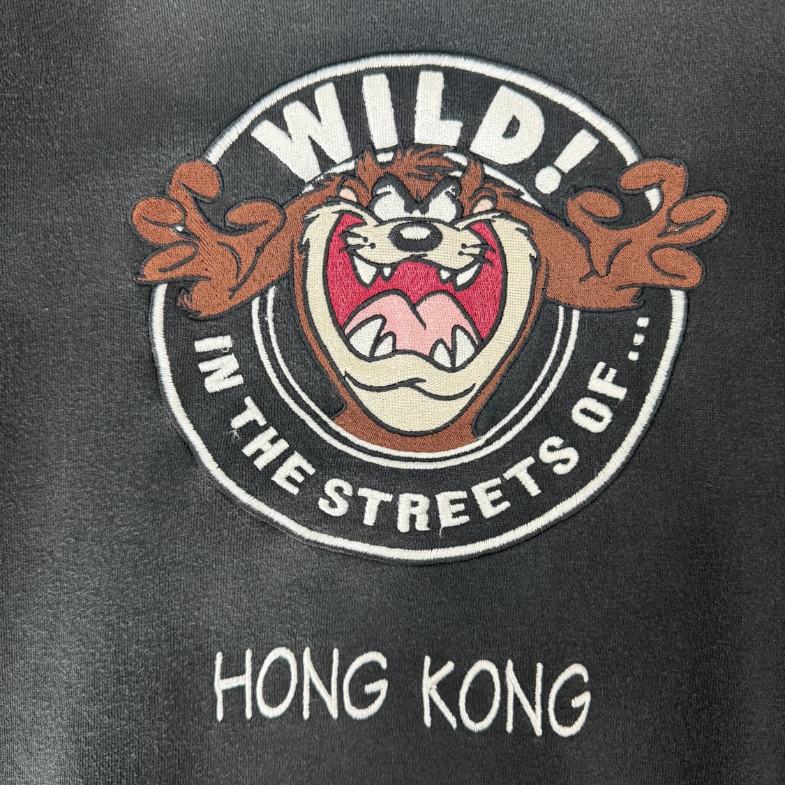 (M)90s 루니툰즈 Looney tunes 테즈 맨투맨(블랙) 상품이미지3