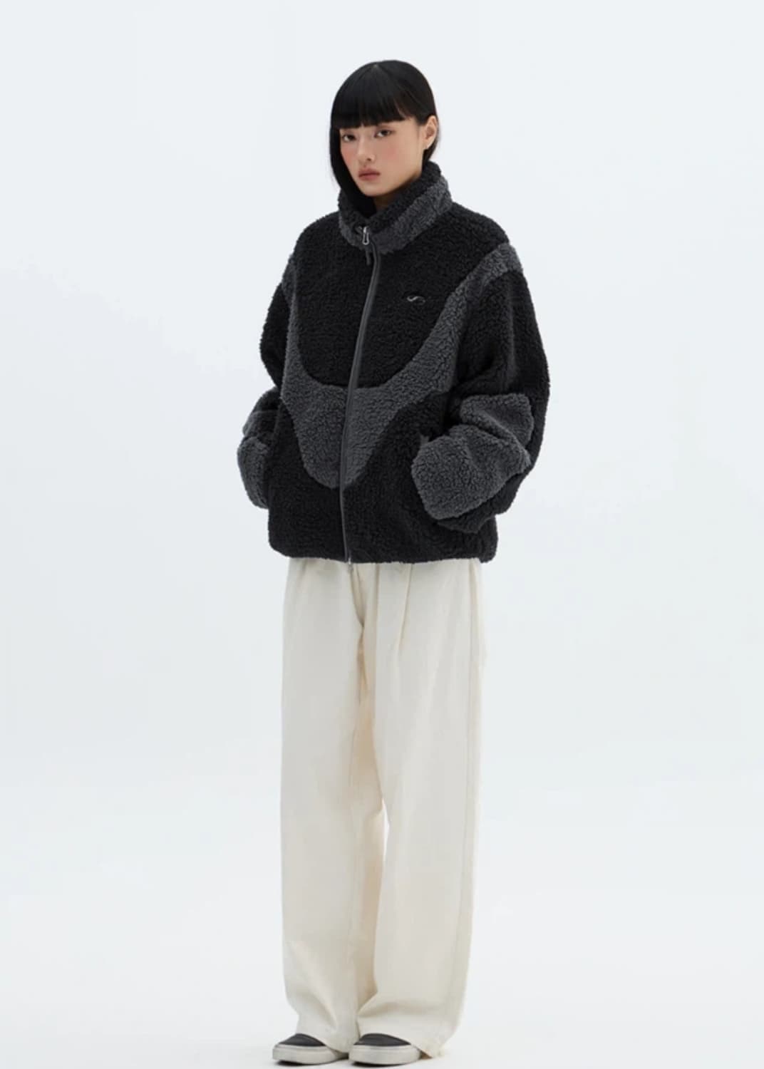 필루미네이트 플리스 뽀글이 자켓S 상품이미지1