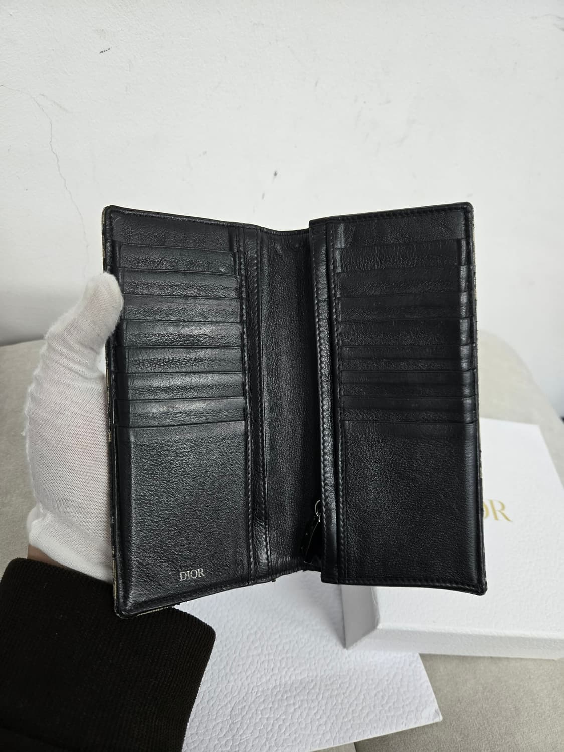 [보증서 정품] 디올 오블리크 장지갑 상품이미지3