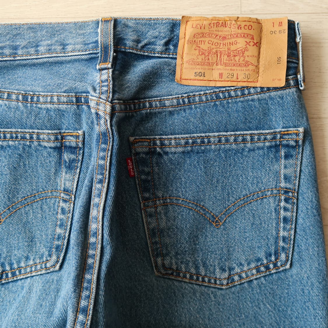 [Made in U.S.A] 빈티지 리바이스 501 데님 팬츠 상품이미지10