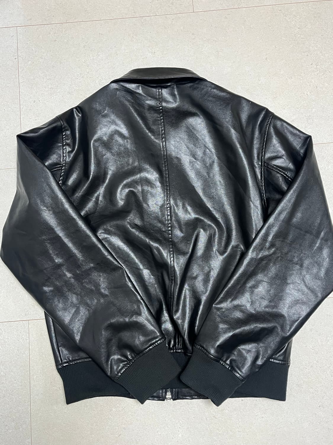 아캄 레더자켓 상품이미지5