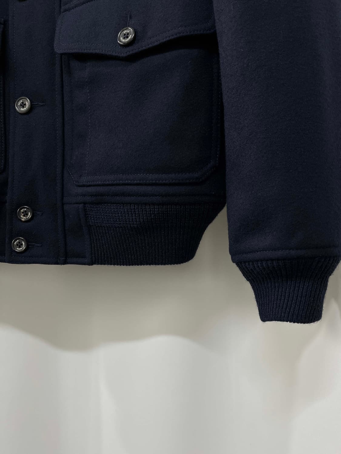 폴로 랄프로렌 A-1 에비에이터 울다운 플라이트 보머 자켓 상품이미지8