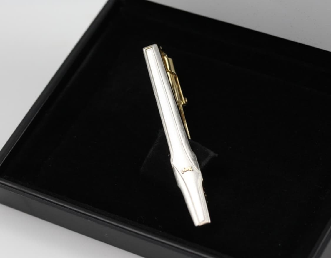 입생로랑 A+등급 5cm 남자 명품 넥타이핀 빈티지 1% 할인 상품이미지1