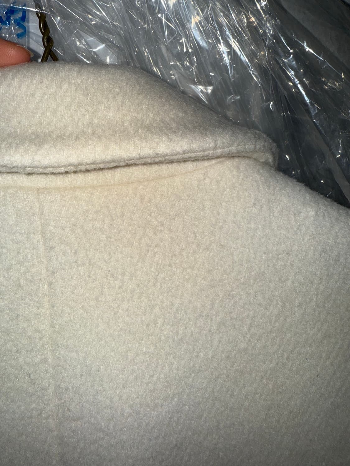 데카브 싱글 코트 아이보리 상품이미지10