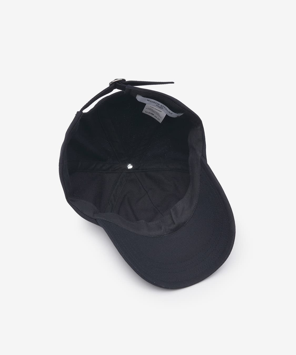 메종 키츠네 Maison Kitsuné 라지 폭스 헤드 볼캡 네이비 OS 상품이미지9