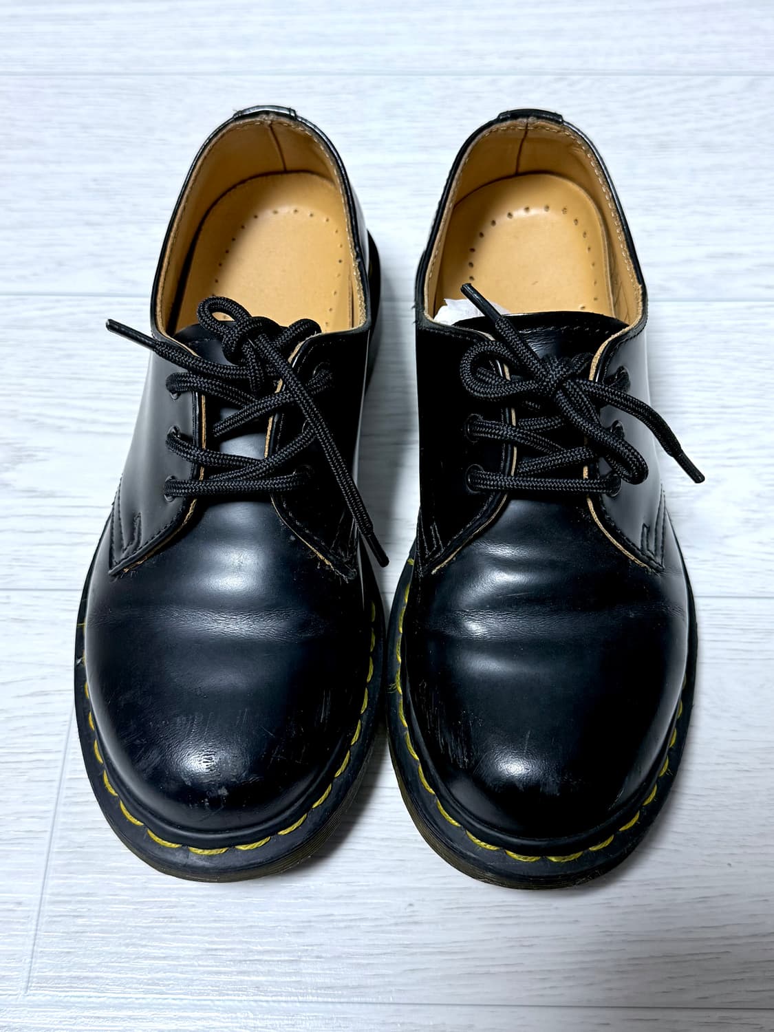닥터마틴 1461 스무스 3홀 블랙 uk 3 220~230 상품이미지1