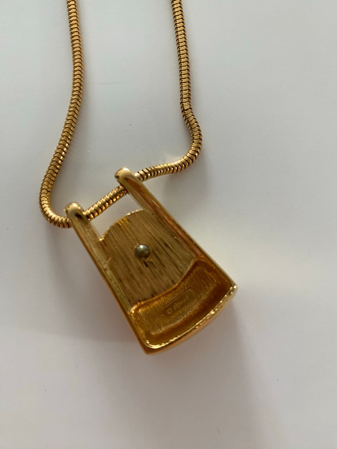 미국수입 Monet 골드 팬던트 목걸이 상품이미지10