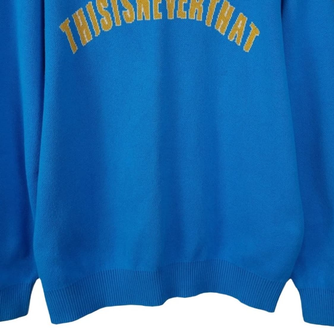 [디스이즈네버댓] 빅로고 오버핏 니트 M19468 상품이미지5