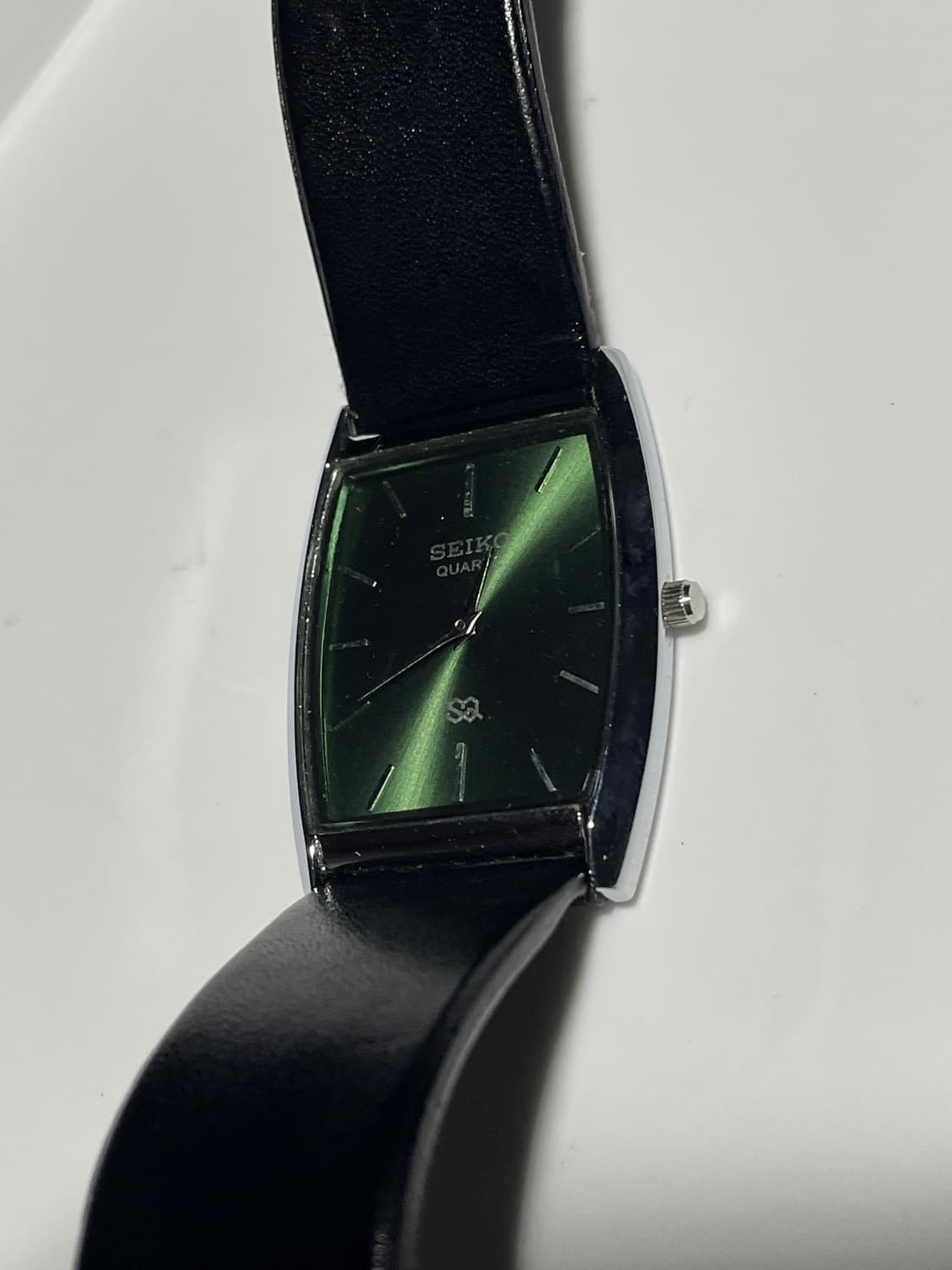 SEIKO - Seiko SQ Tank Silm green 상품이미지4