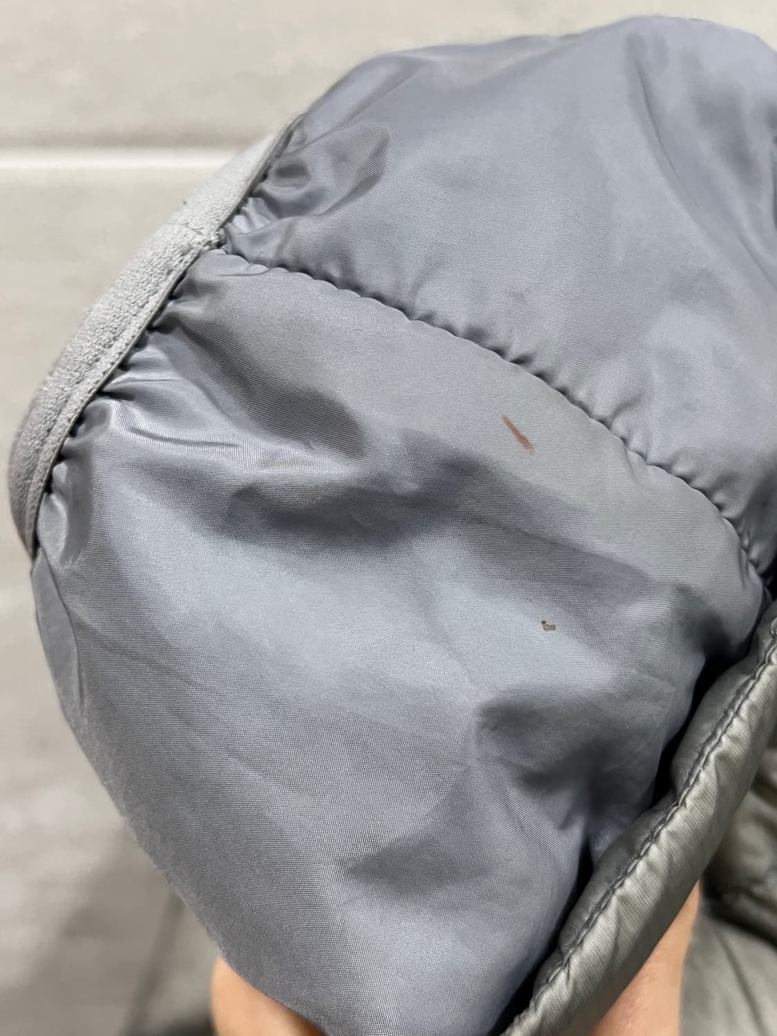 24fw 산산기어 경량패딩 그레이 1 상품이미지6