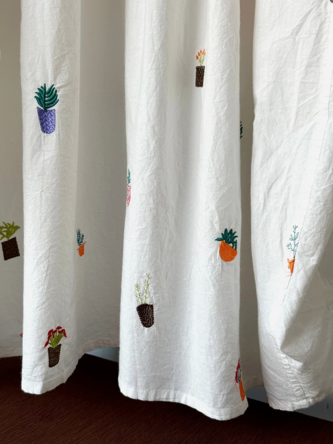 Natural cotton design stitch onepiece 상품이미지9