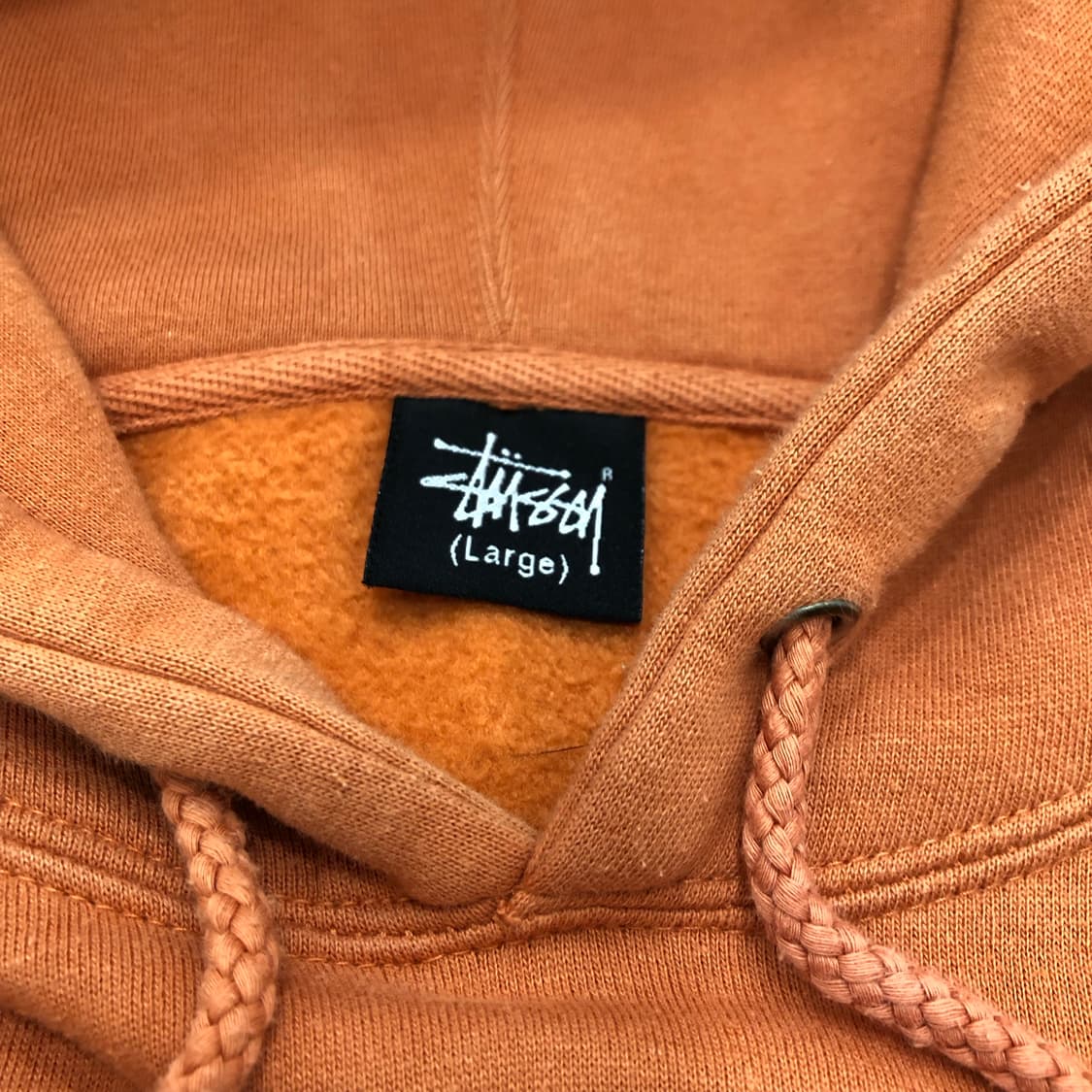 스투시 올드 미국 usa 후드티셔츠 L 상품이미지3