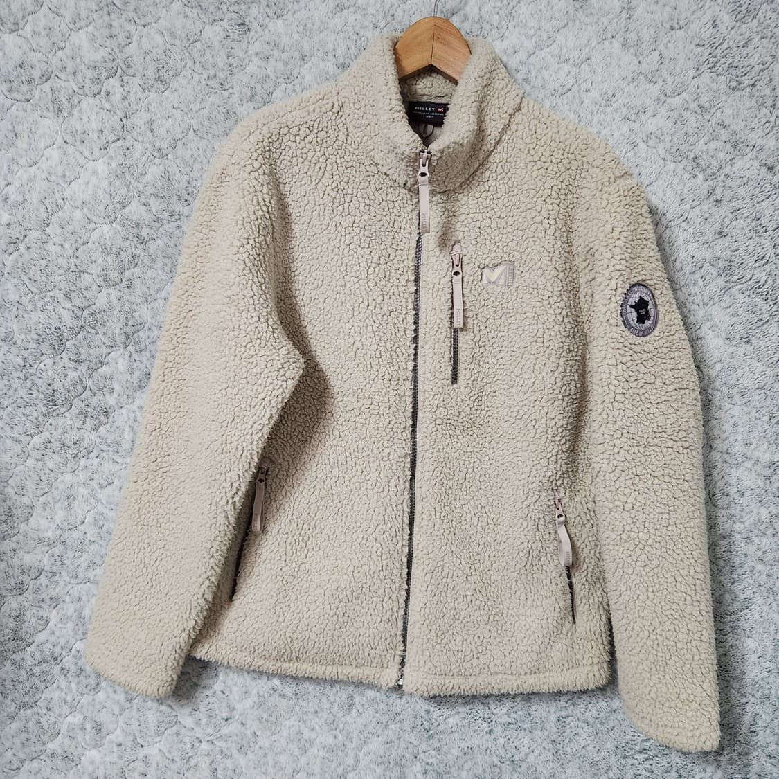 H977 [105] 밀레 뽀글이 후리스 점퍼
 상품이미지1