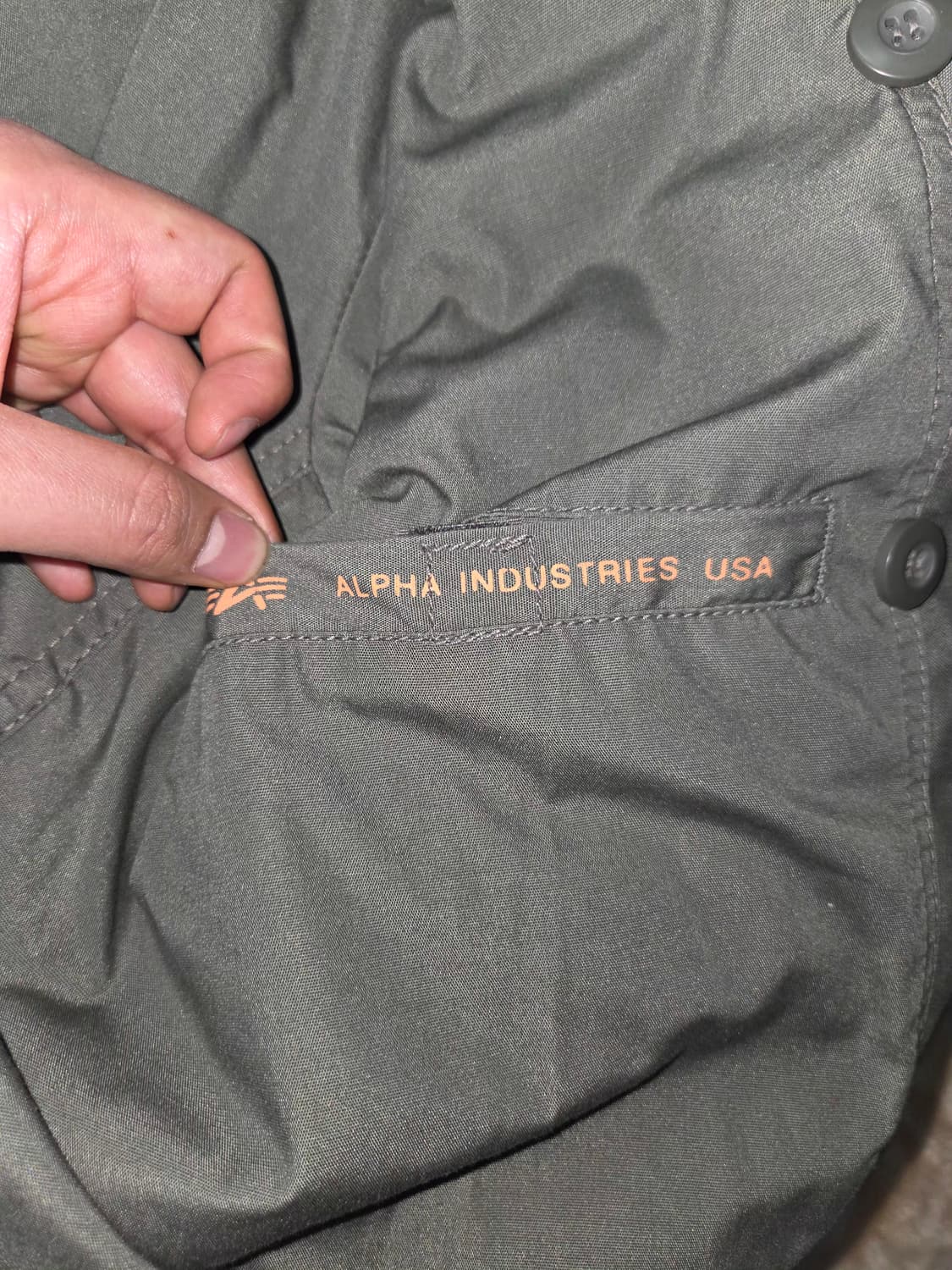 가슴100)알파인더스트리 M65 필드자켓 민수용 상품이미지5