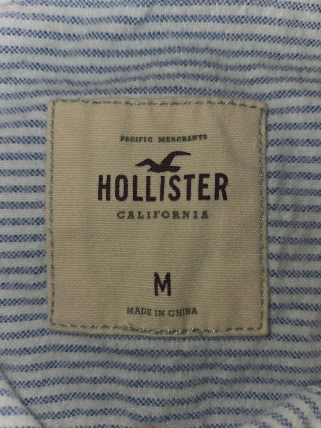 홀리스터 블루 스트라이프 셔츠 상품이미지4