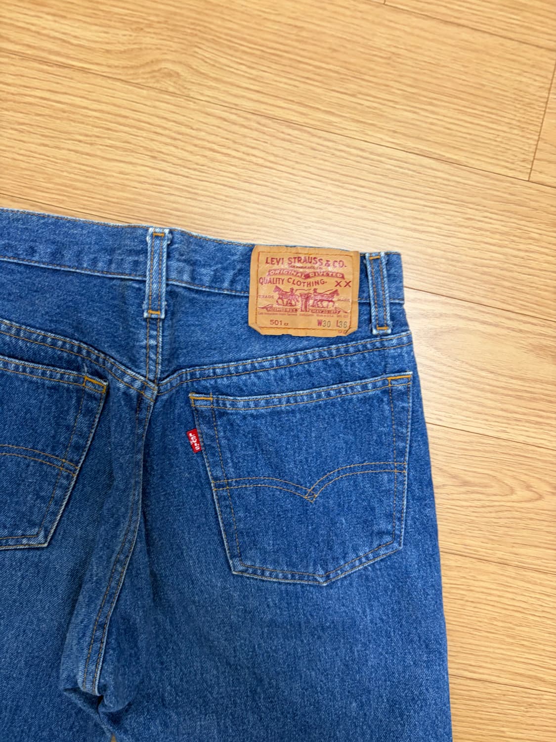 리바이스 501 데님팬츠 (28inch) made in u.s.a  상품이미지4