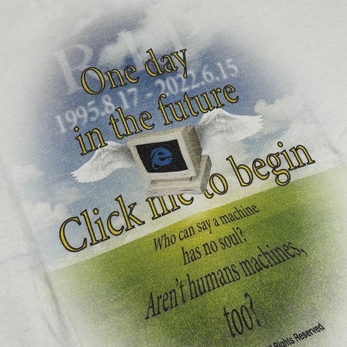 스컬프터 Window Memorial 티셔츠 (남녀공용) 상품이미지3