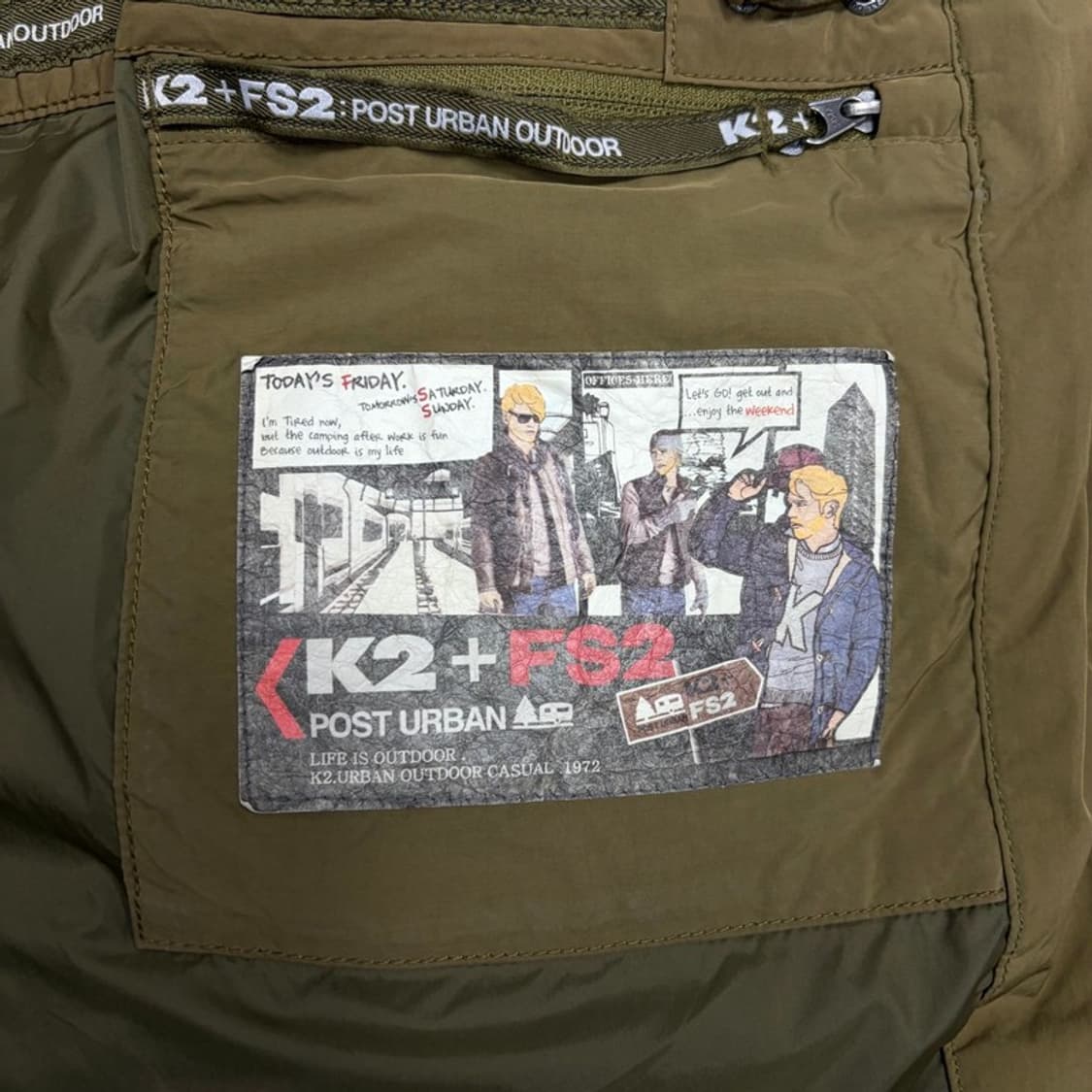 k2 후드 패딩 파카 v4475 상품이미지8