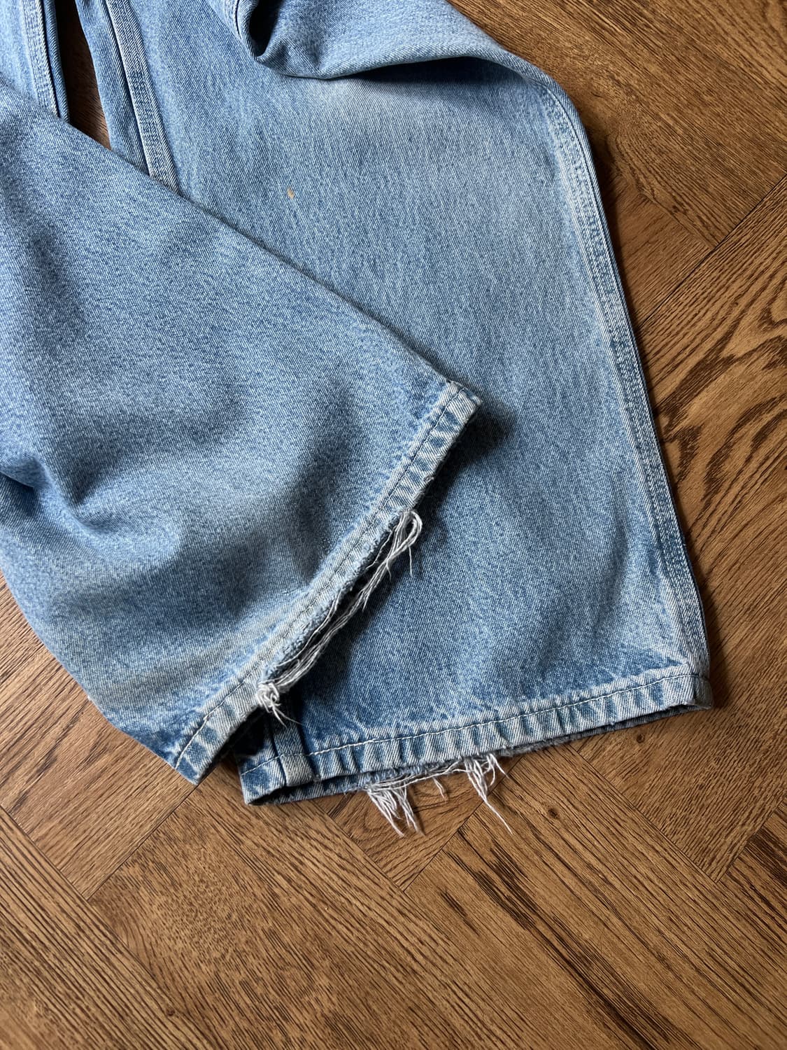 [32]칼하트 USA 빈티지 워싱 싱글니 카펜터 워크 데님 팬츠 상품이미지5