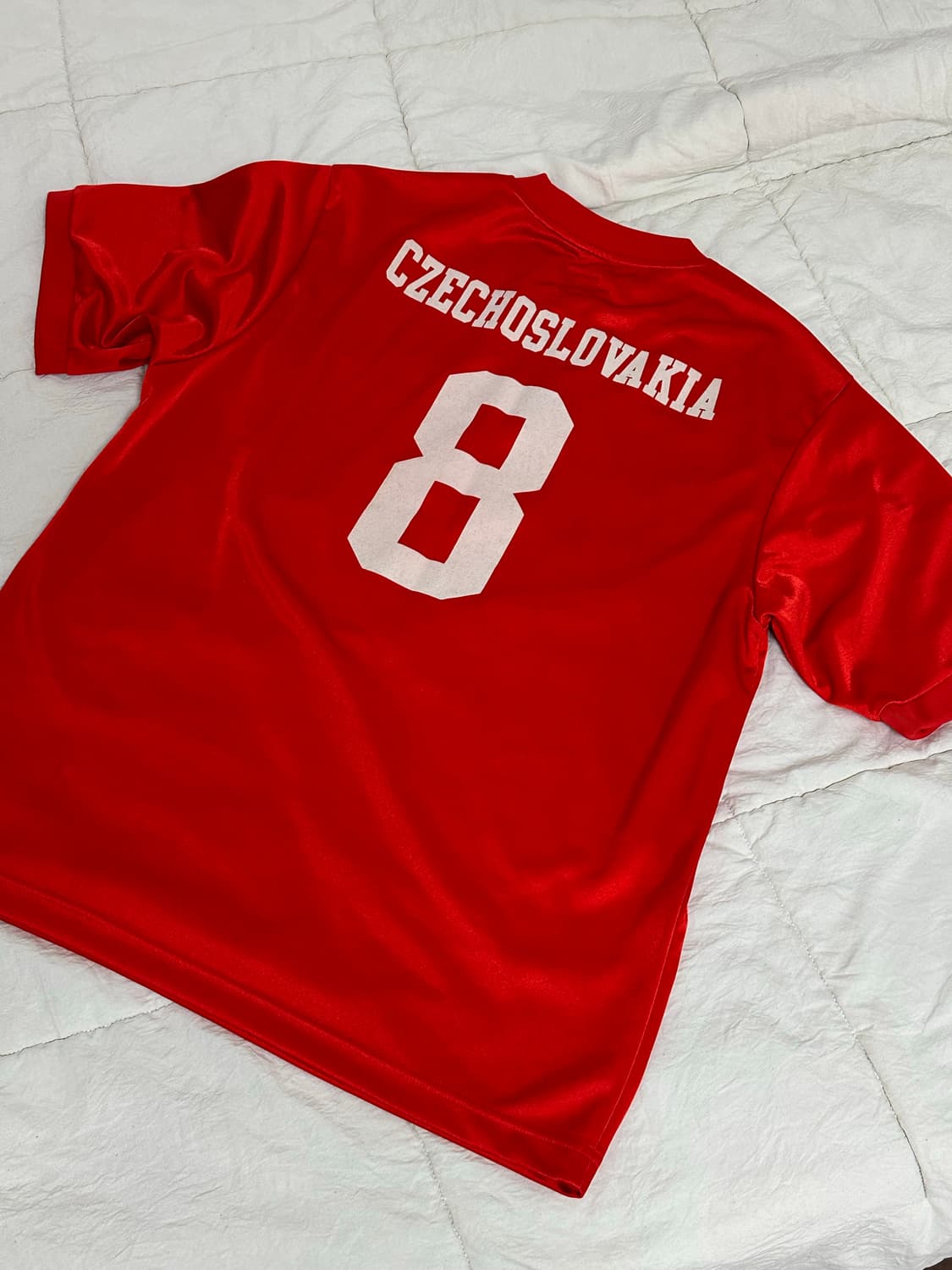 아디다스 파이어버드 체코 국대 반팔 져지 미디움  상품이미지2