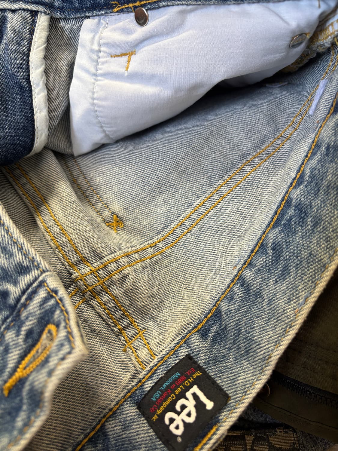 iab lee아이앱 리 청바지 2번착용 상품이미지2