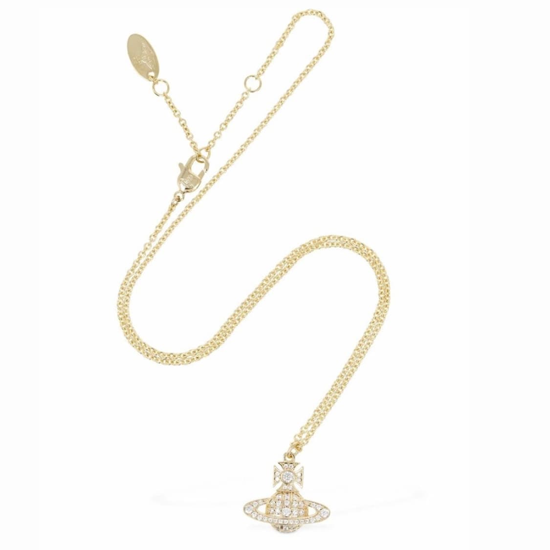 비비안웨스트우드 25fw 카멜라 바스 릴리프 목걸이/골드 상품이미지1